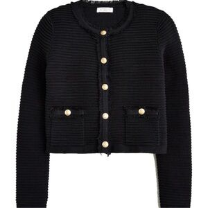 J.Crew Emilie lady sweater jacket  sz XL